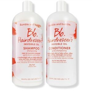 Bumble and Bumble Hairdressers Invisible Oil shampoo and conditioner
